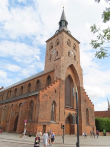 An impressive church in Odense.